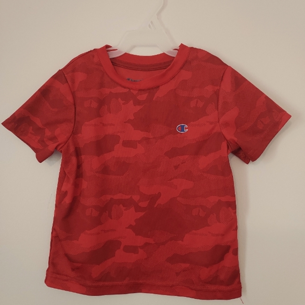 Champion Child's Short Sleeve | 3T | Red Camo